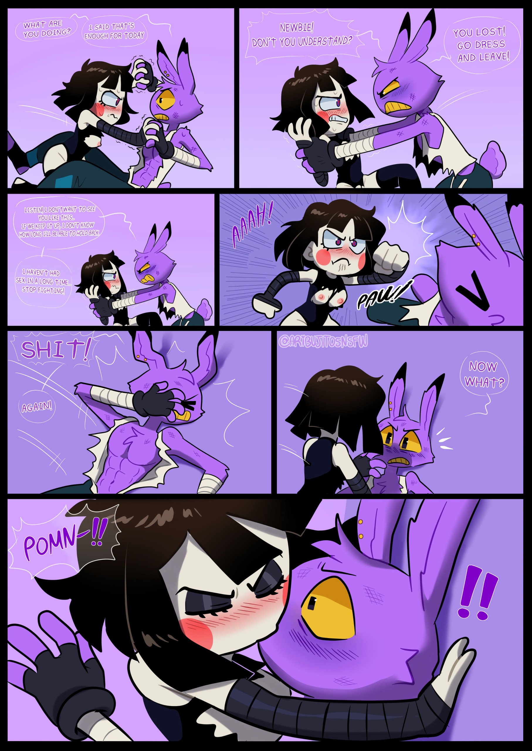The Amazing Digital Fight Club porn comic picture 10