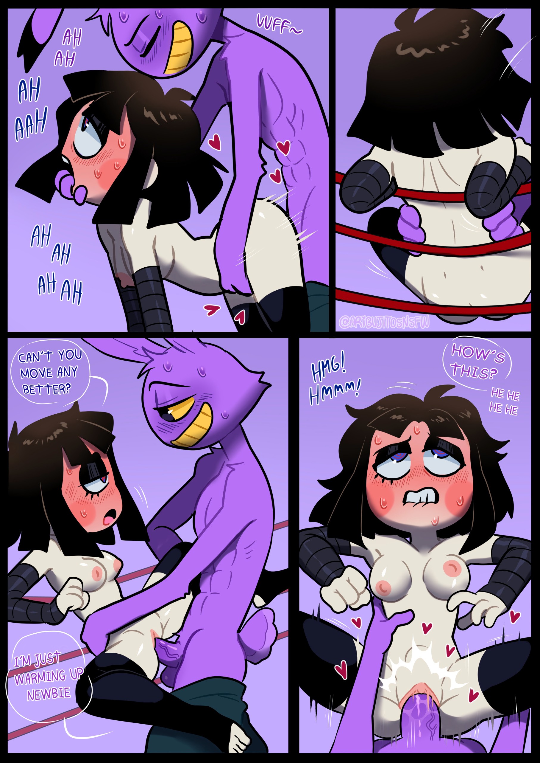 The Amazing Digital Fight Club porn comic picture 15