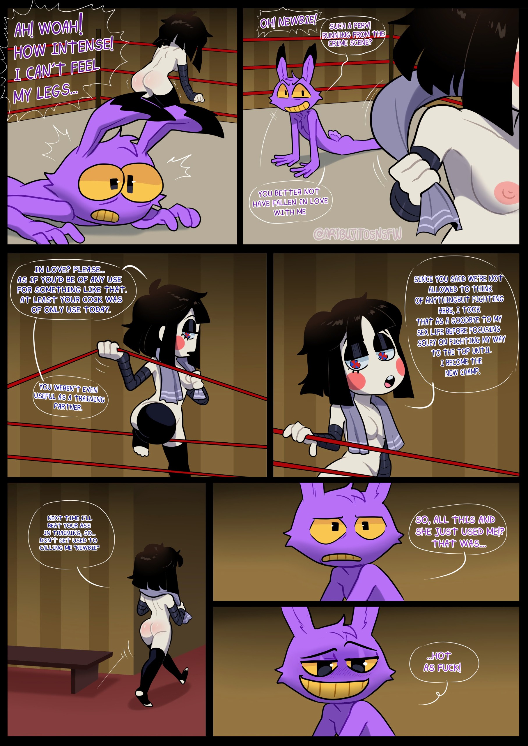 The Amazing Digital Fight Club porn comic picture 22