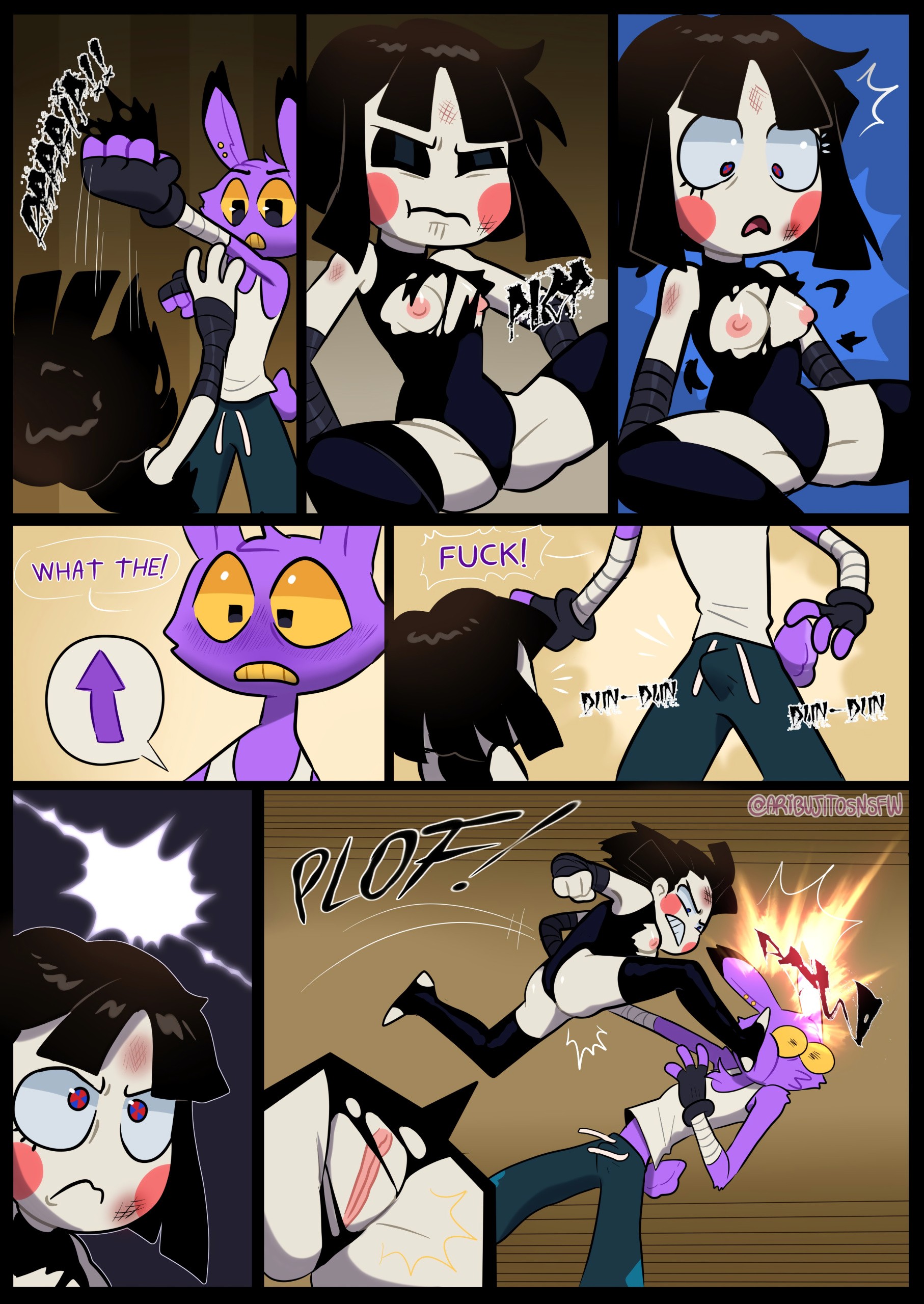 The Amazing Digital Fight Club porn comic picture 6