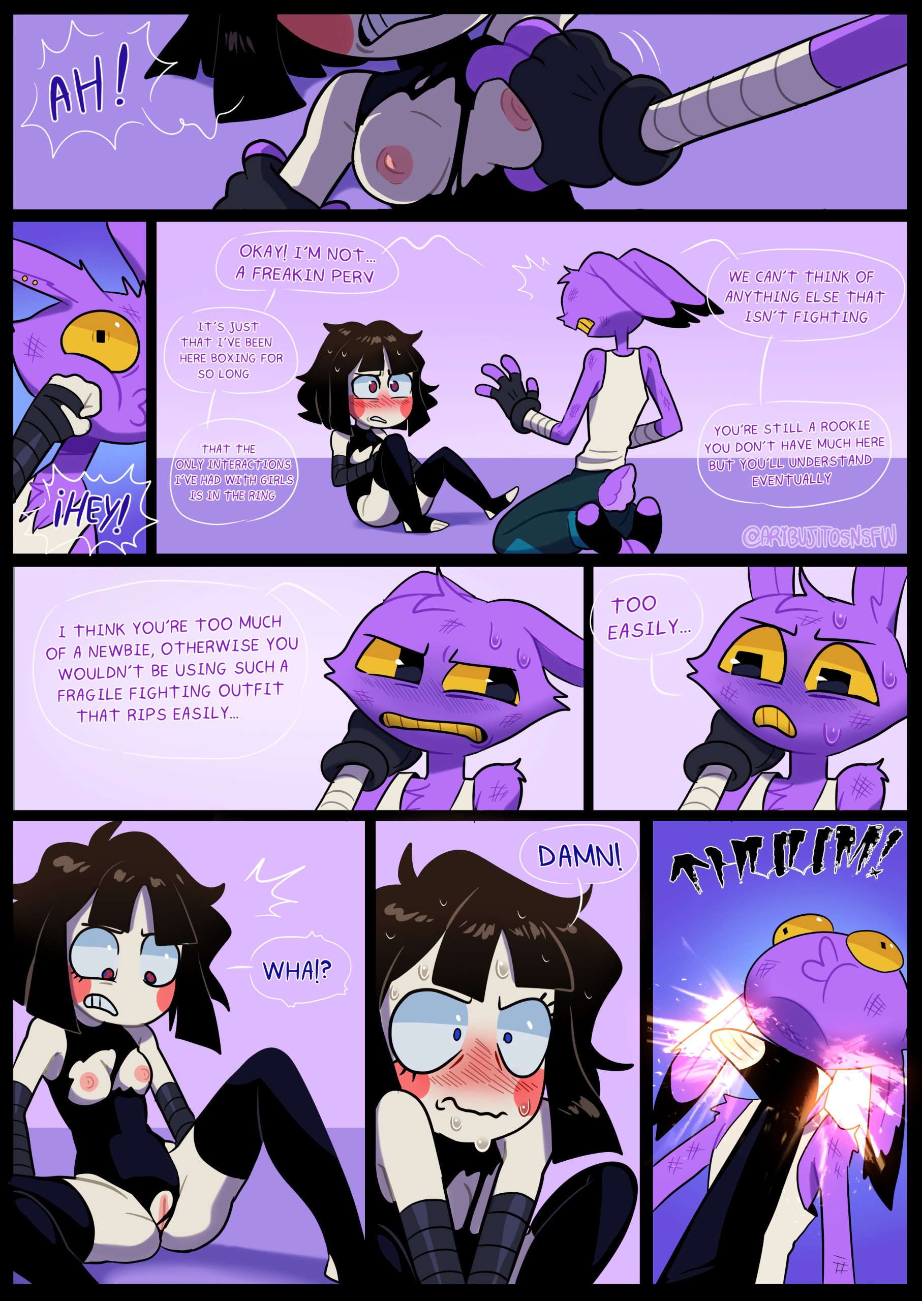 The Amazing Digital Fight Club porn comic picture 8
