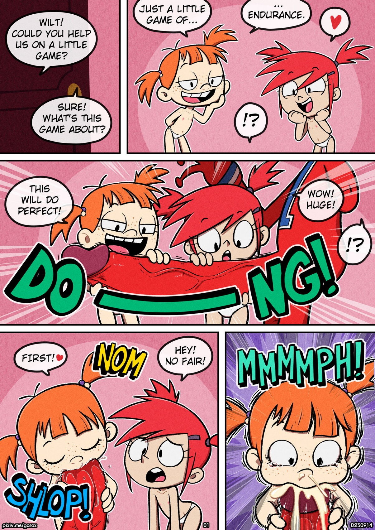 Little Game of Endurance porn comic picture 1