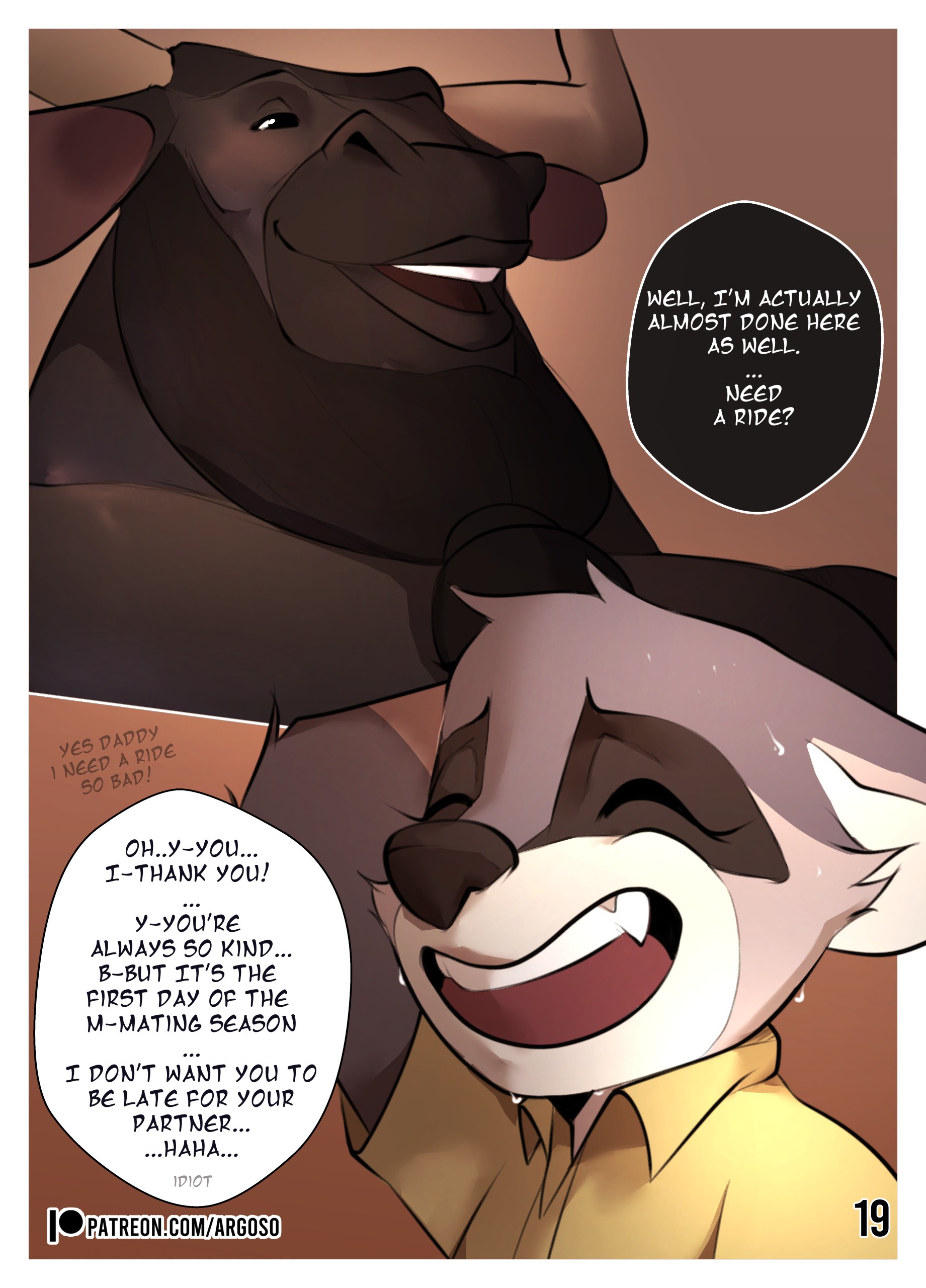 Mating Season - ArgosOrnstein porn comic picture 20