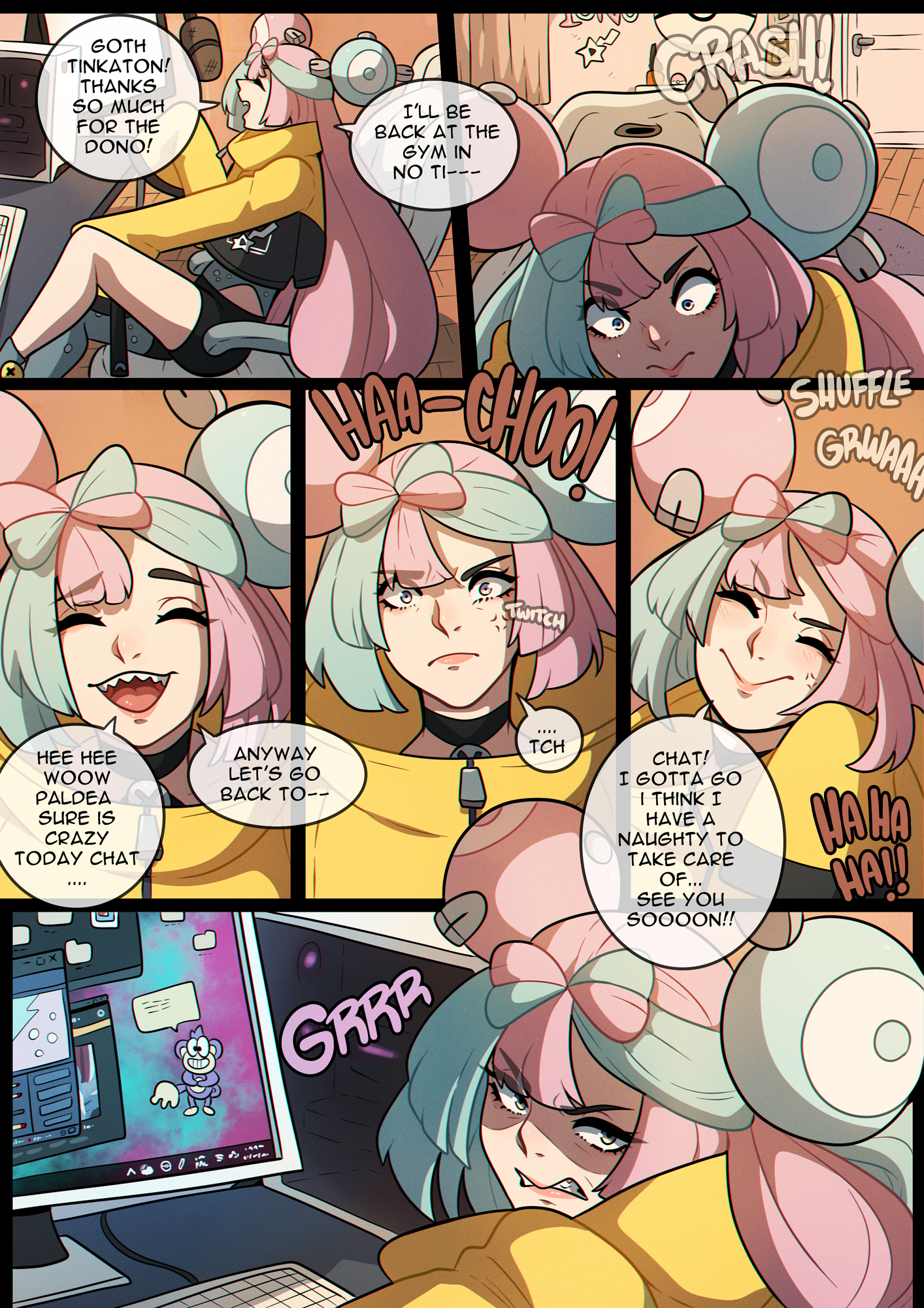 Electric Kisses porn comic picture 3