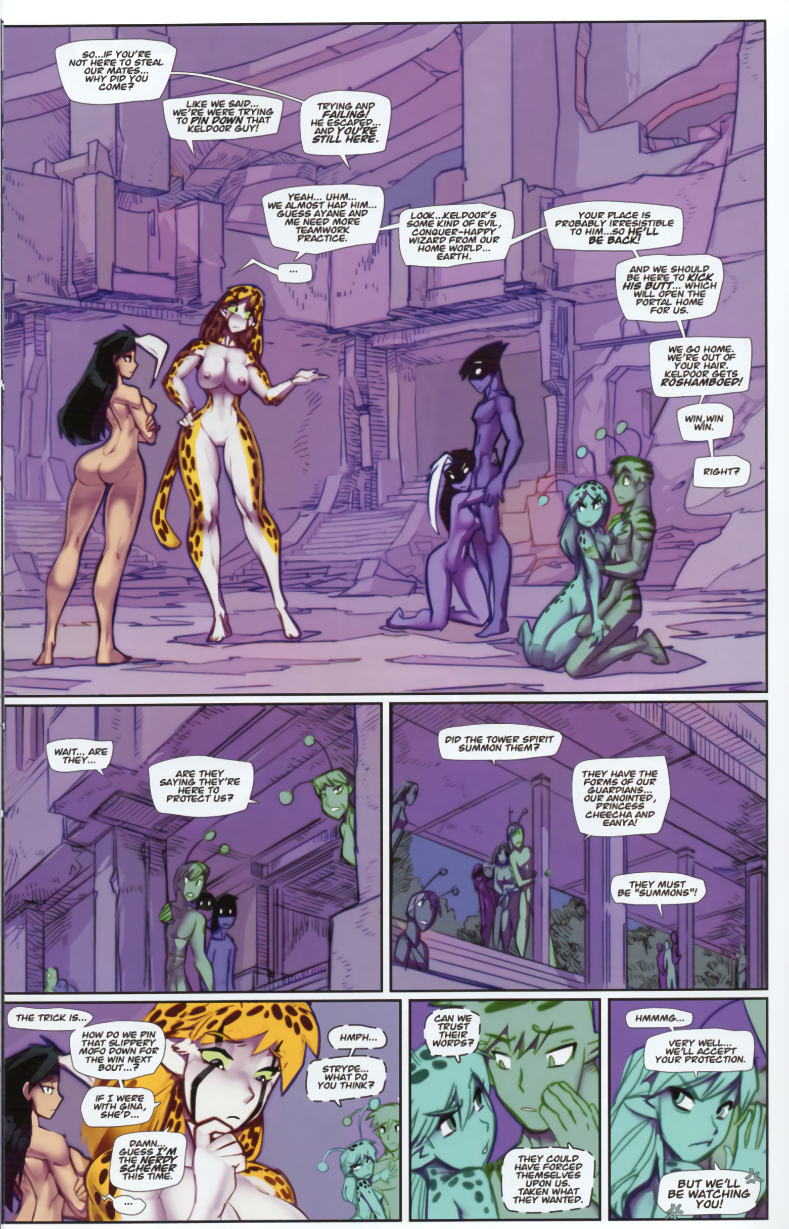 Gold Digger: War Mistress Of Mars 1 - 4 porn comic picture 103