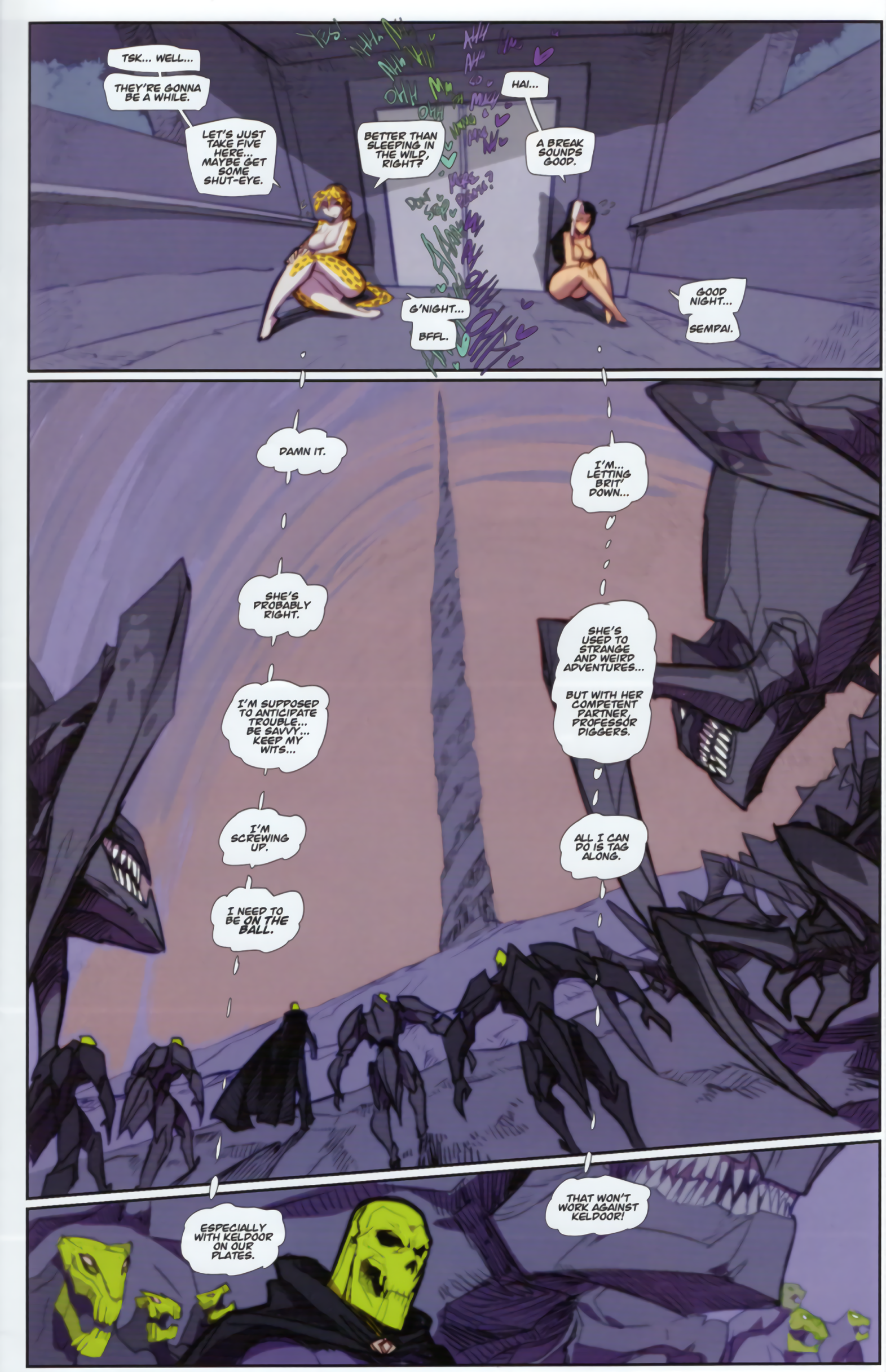 Gold Digger: War Mistress Of Mars 1 - 4 porn comic picture 112