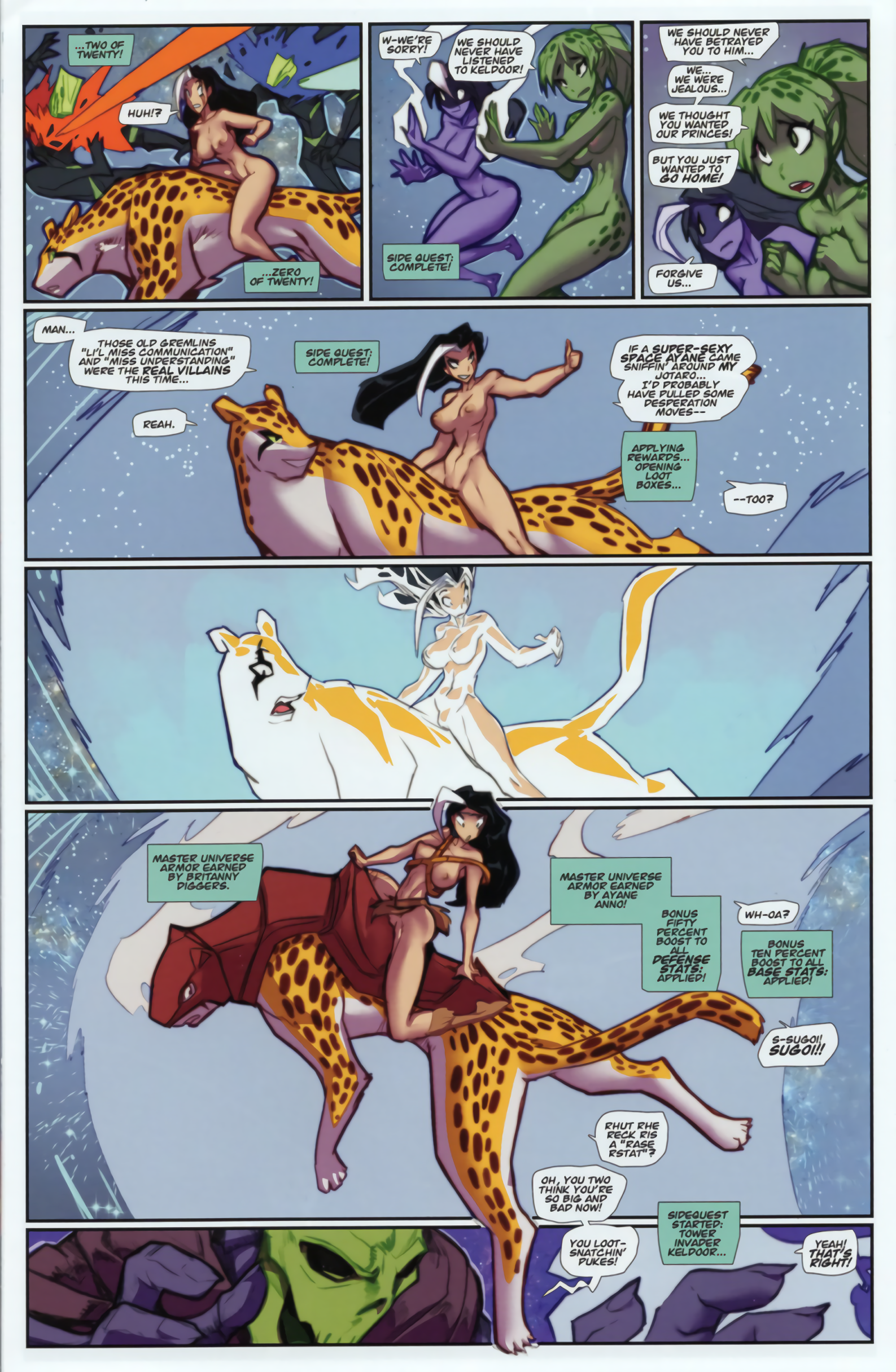 Gold Digger: War Mistress Of Mars 1 - 4 porn comic picture 144