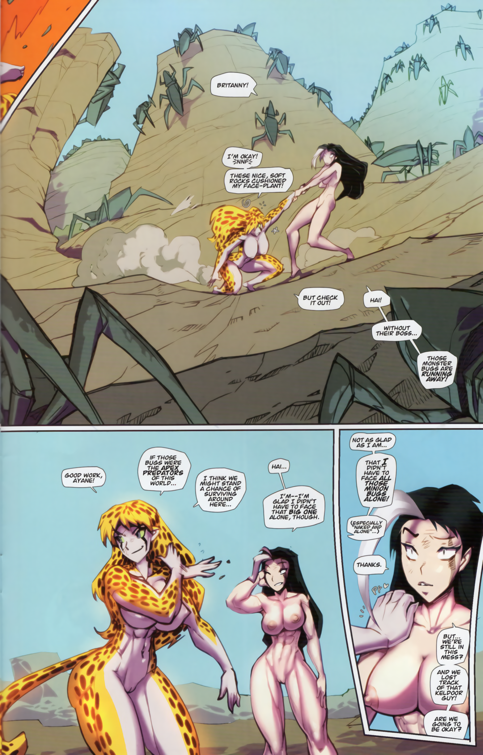 Gold Digger: War Mistress Of Mars 1 - 4 porn comic picture 27