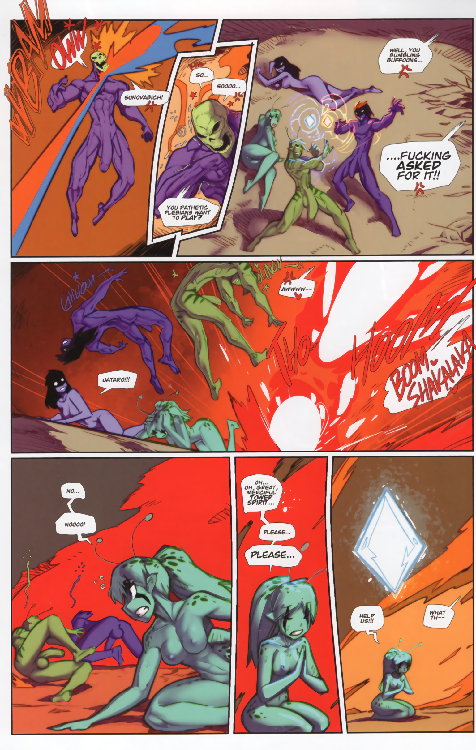 Gold Digger: War Mistress Of Mars 1 - 4 porn comic picture 48