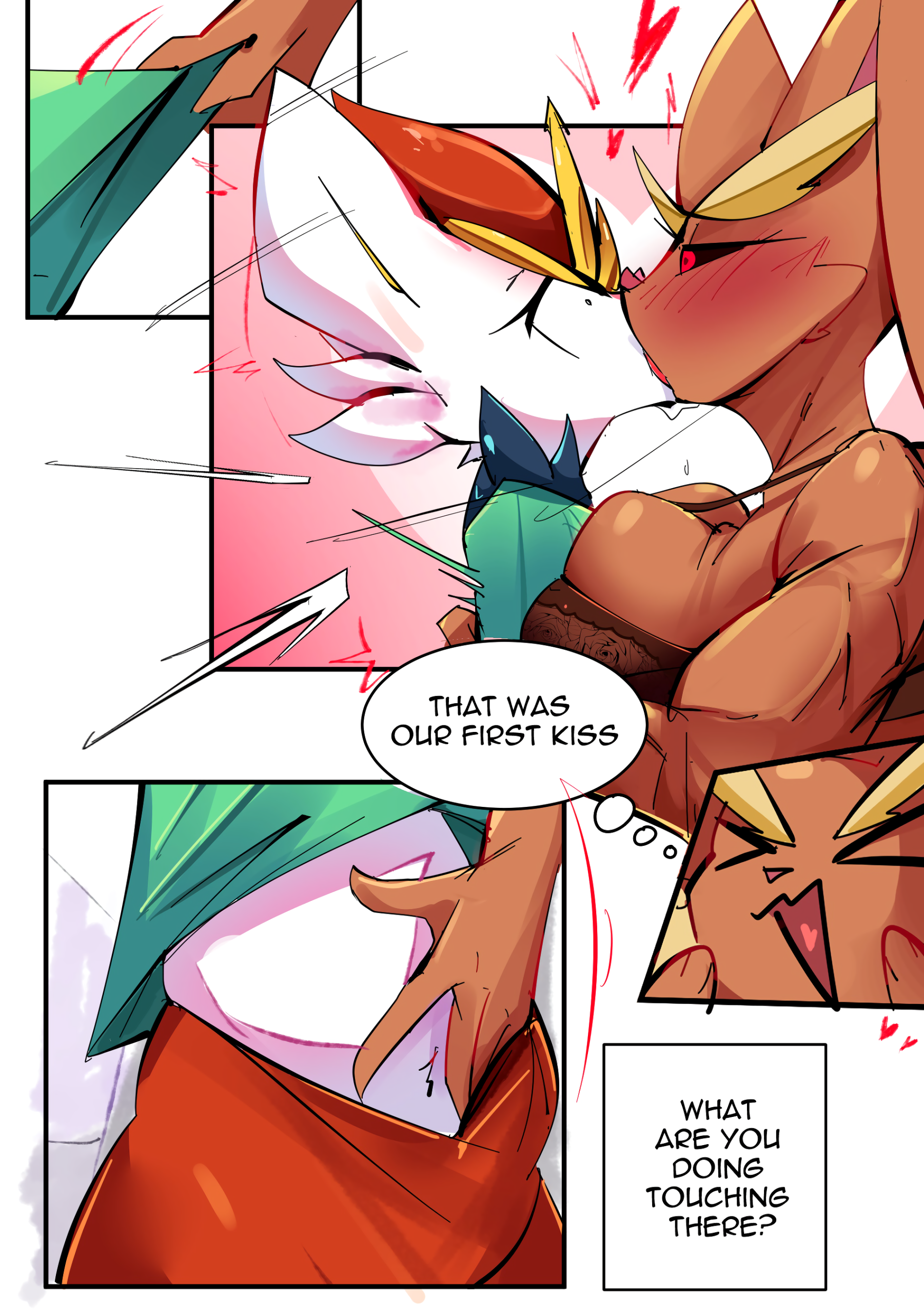 Lopunny vs Cinderace porn comic picture 14