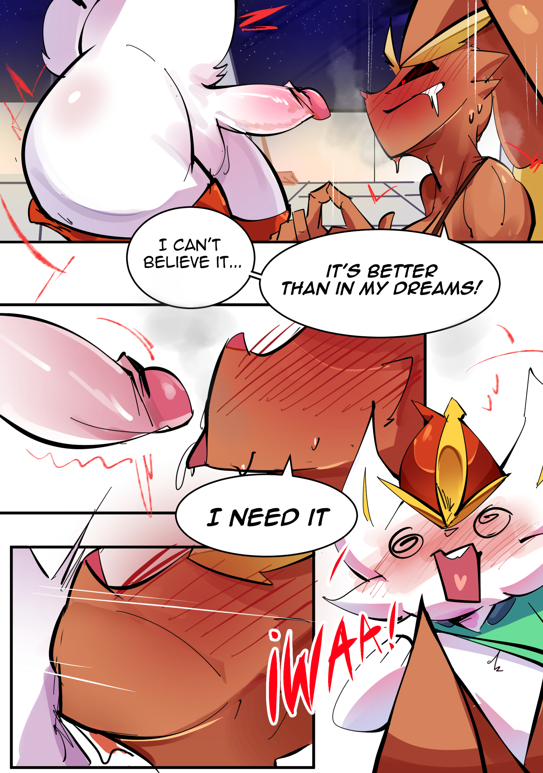 Lopunny vs Cinderace porn comic picture 15