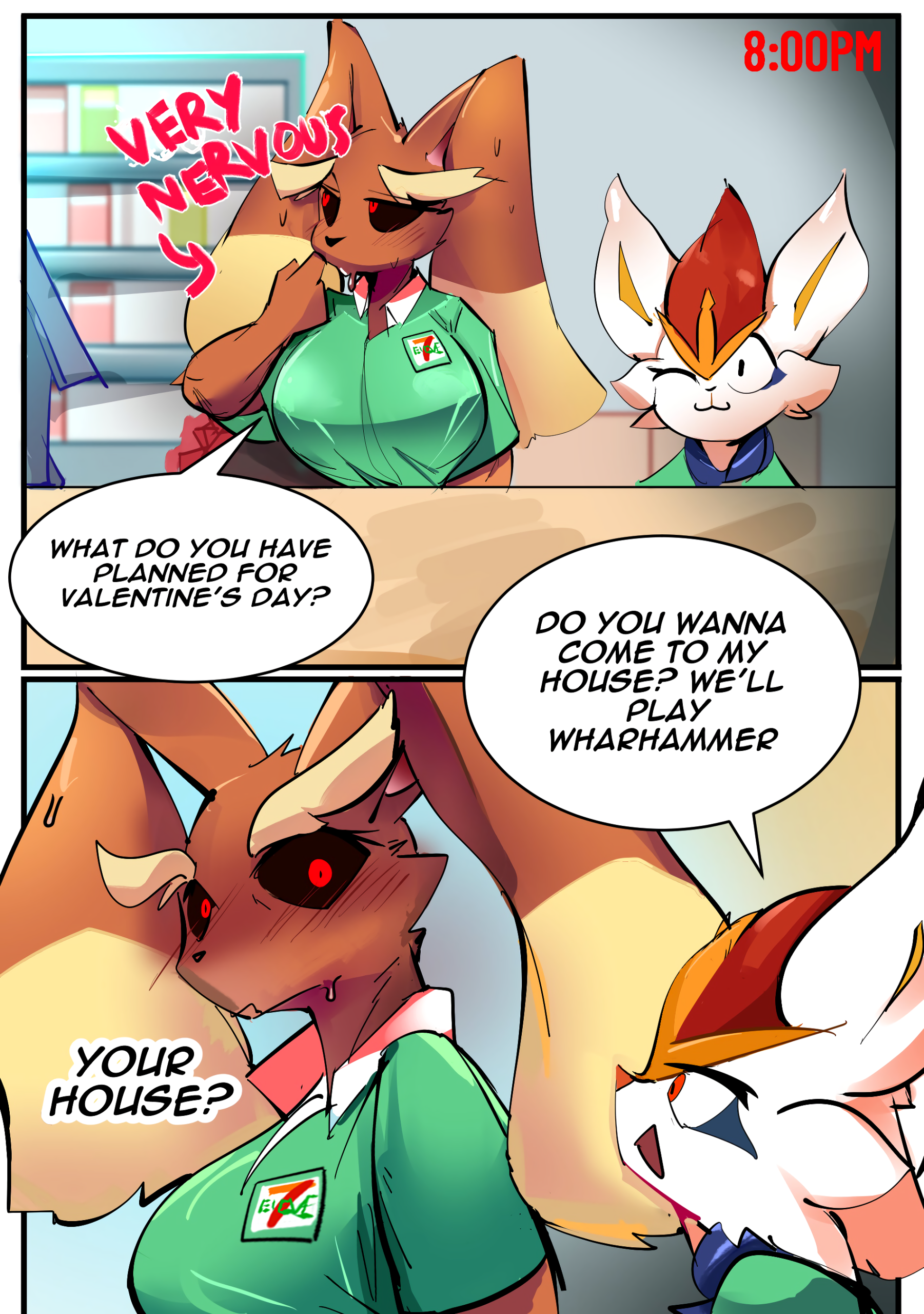 Lopunny vs Cinderace porn comic picture 5