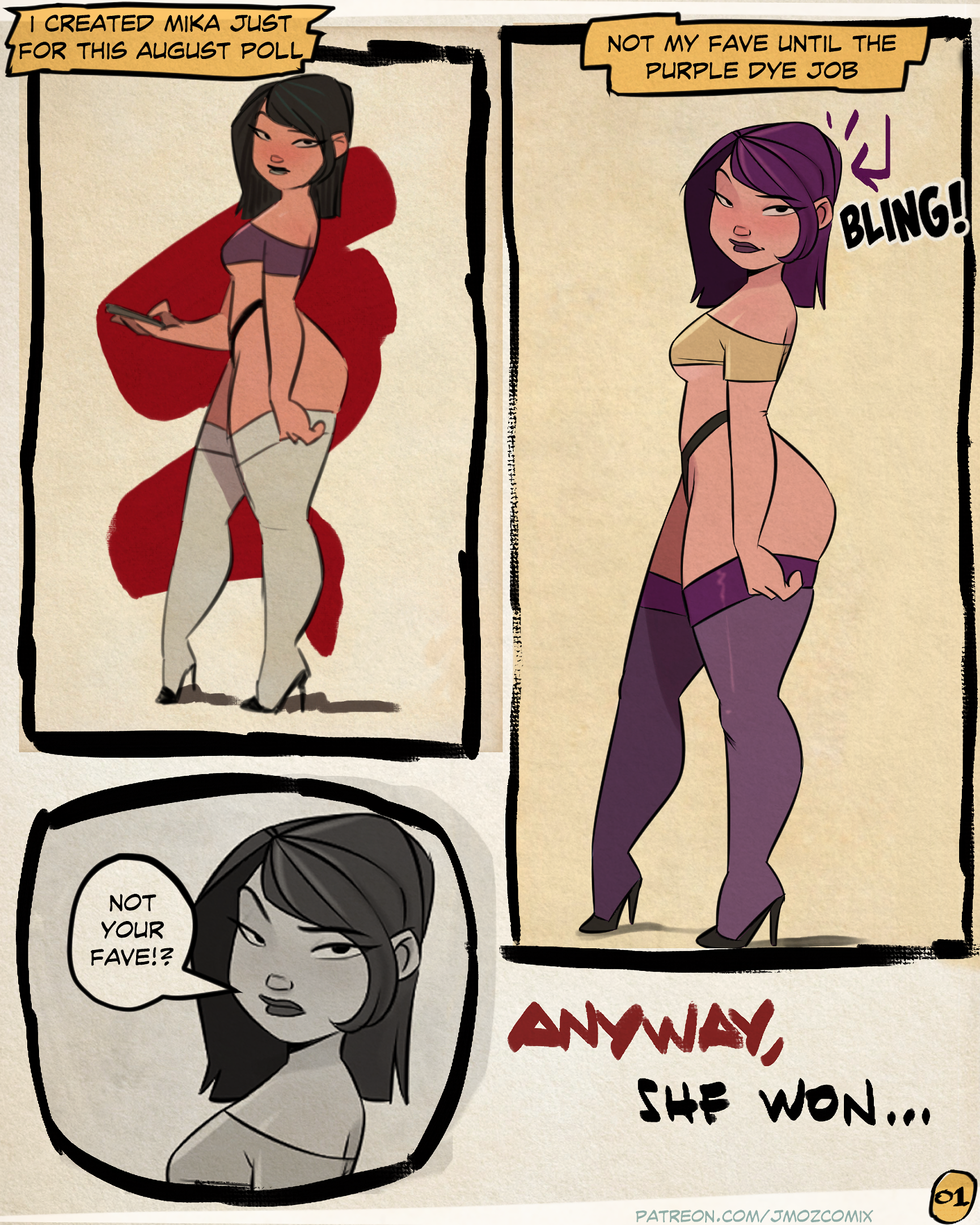 Mika porn comic picture 2