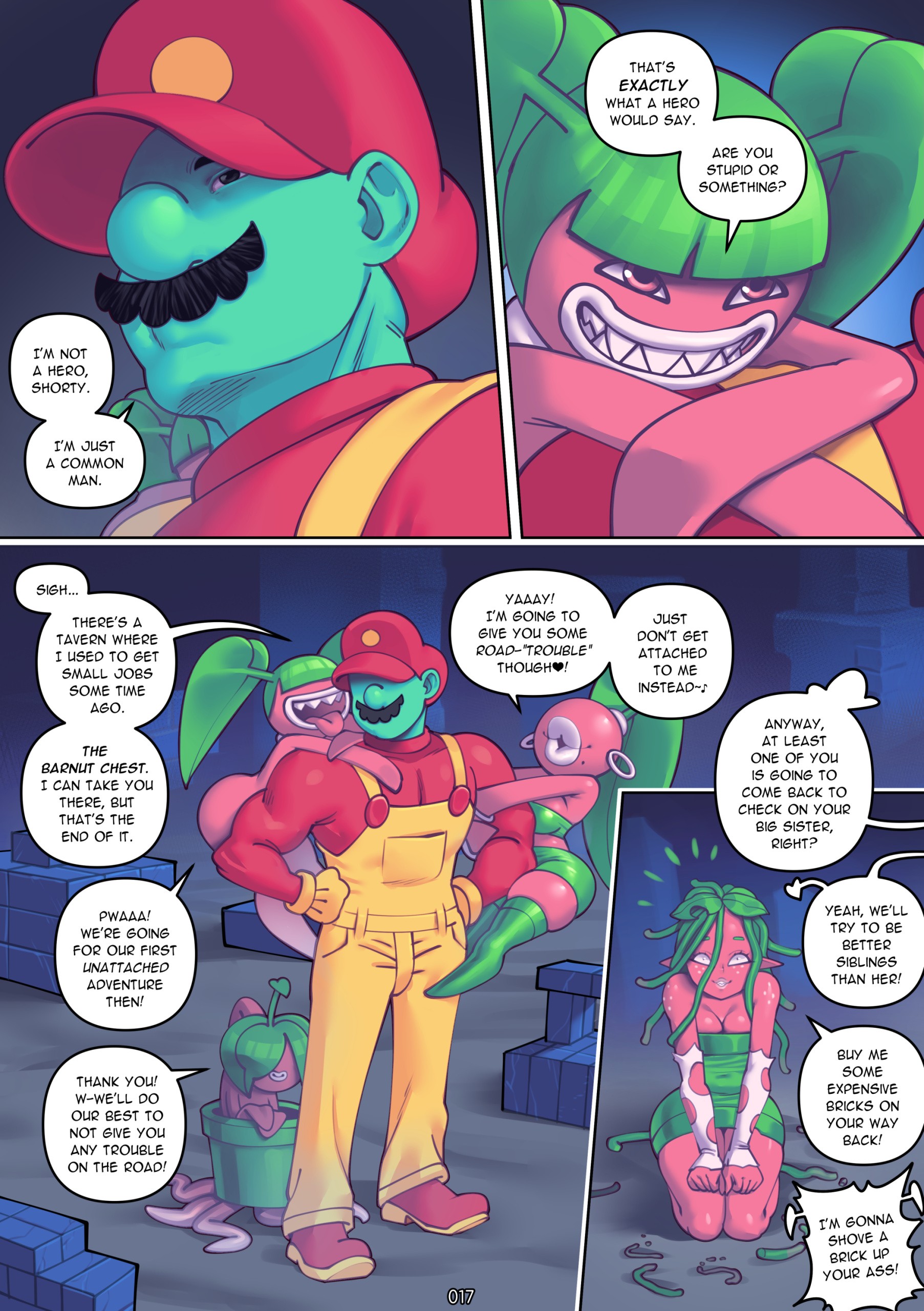 Plumbers + Princesses 2 porn comic picture 18