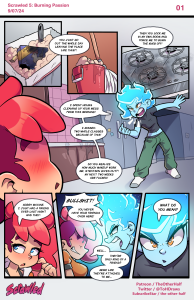 Scrawled 5: Burning Passion porn comic picture 1