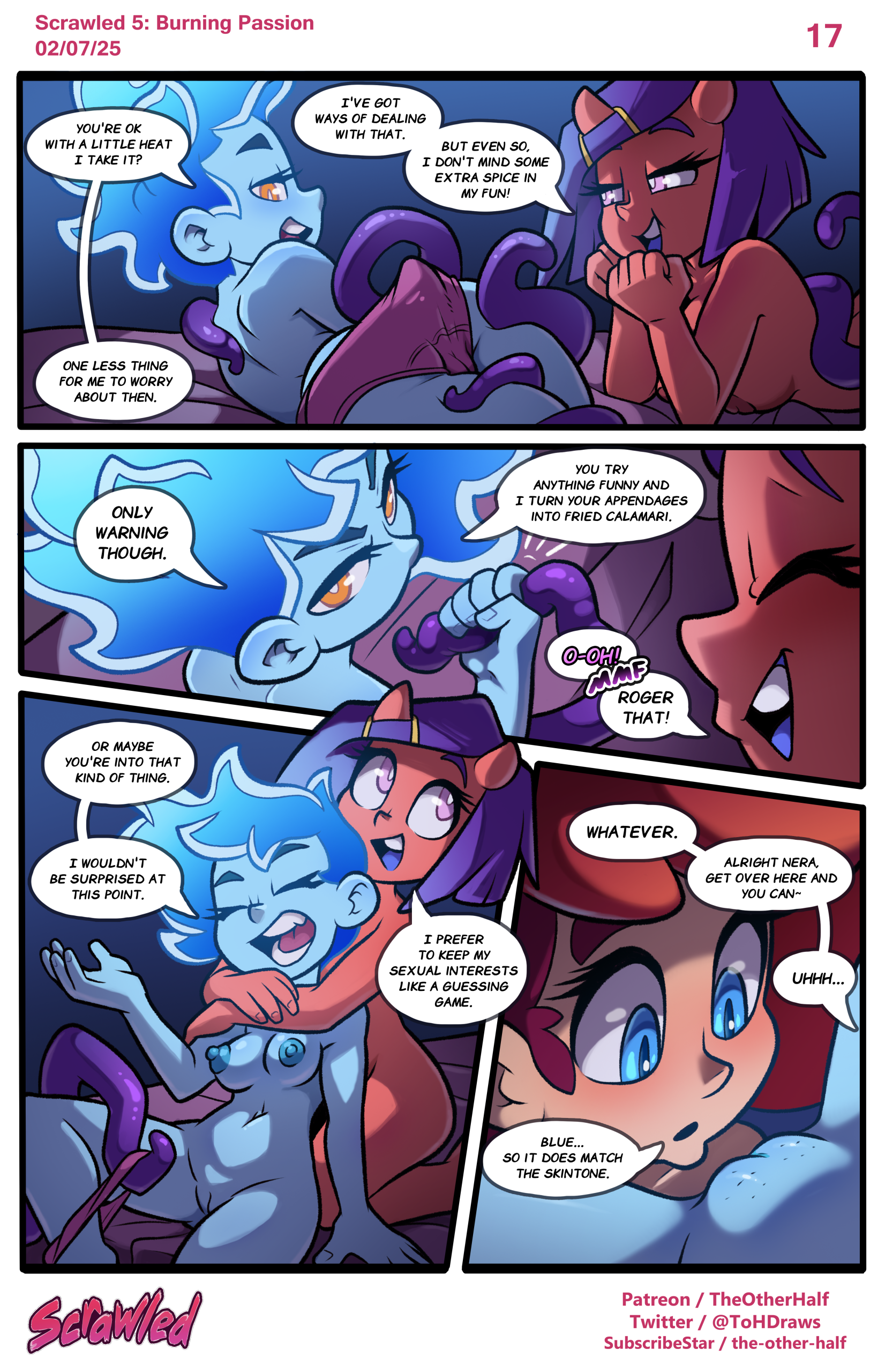 Scrawled 5: Burning Passion porn comic picture 17