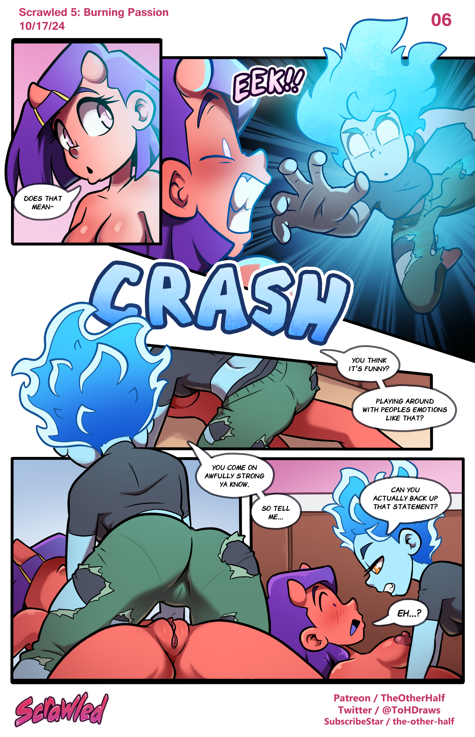Scrawled 5: Burning Passion porn comic picture 6
