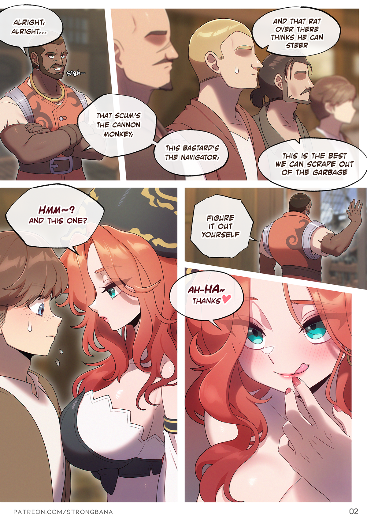 Serve Our Captain porn comic picture 5