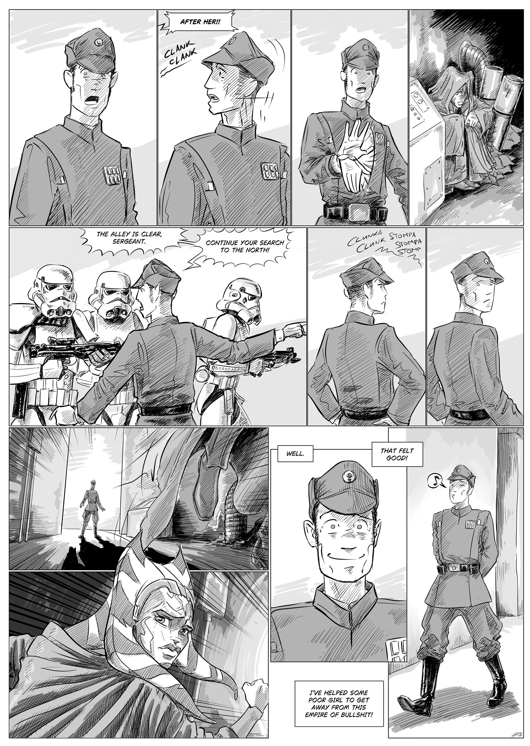 Soldier of Orange - An Ahsoka Story porn comic picture 10