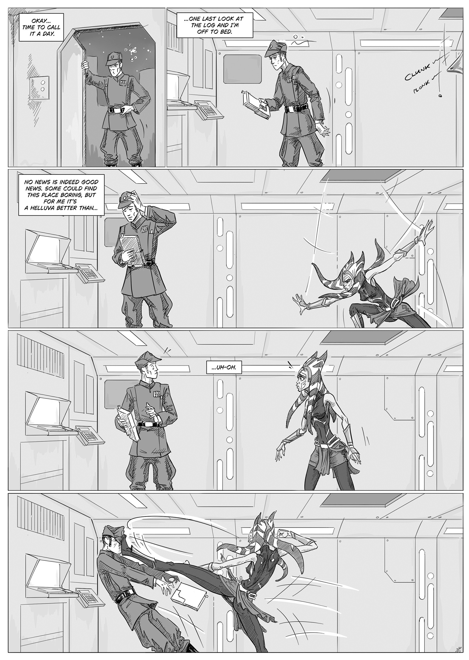 Soldier of Orange - An Ahsoka Story porn comic picture 13