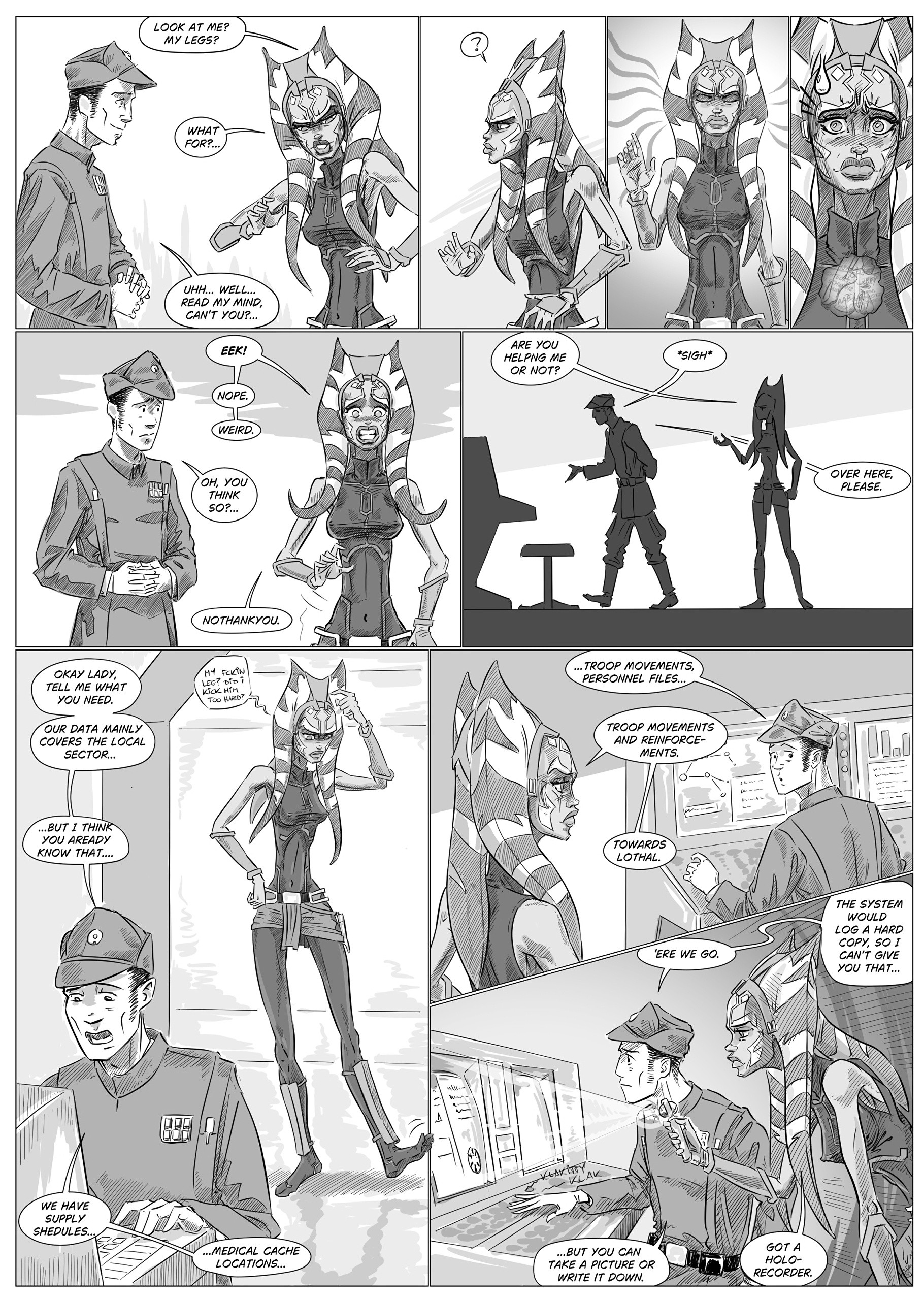 Soldier of Orange - An Ahsoka Story porn comic picture 17
