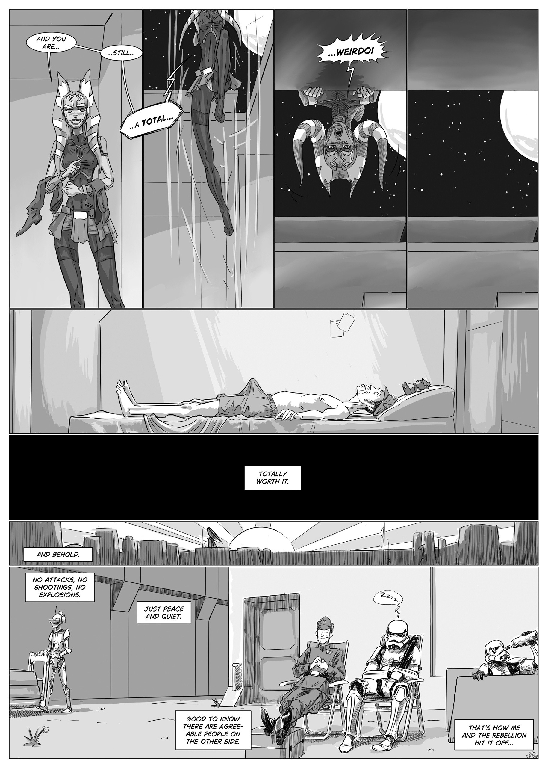 Soldier of Orange - An Ahsoka Story porn comic picture 28