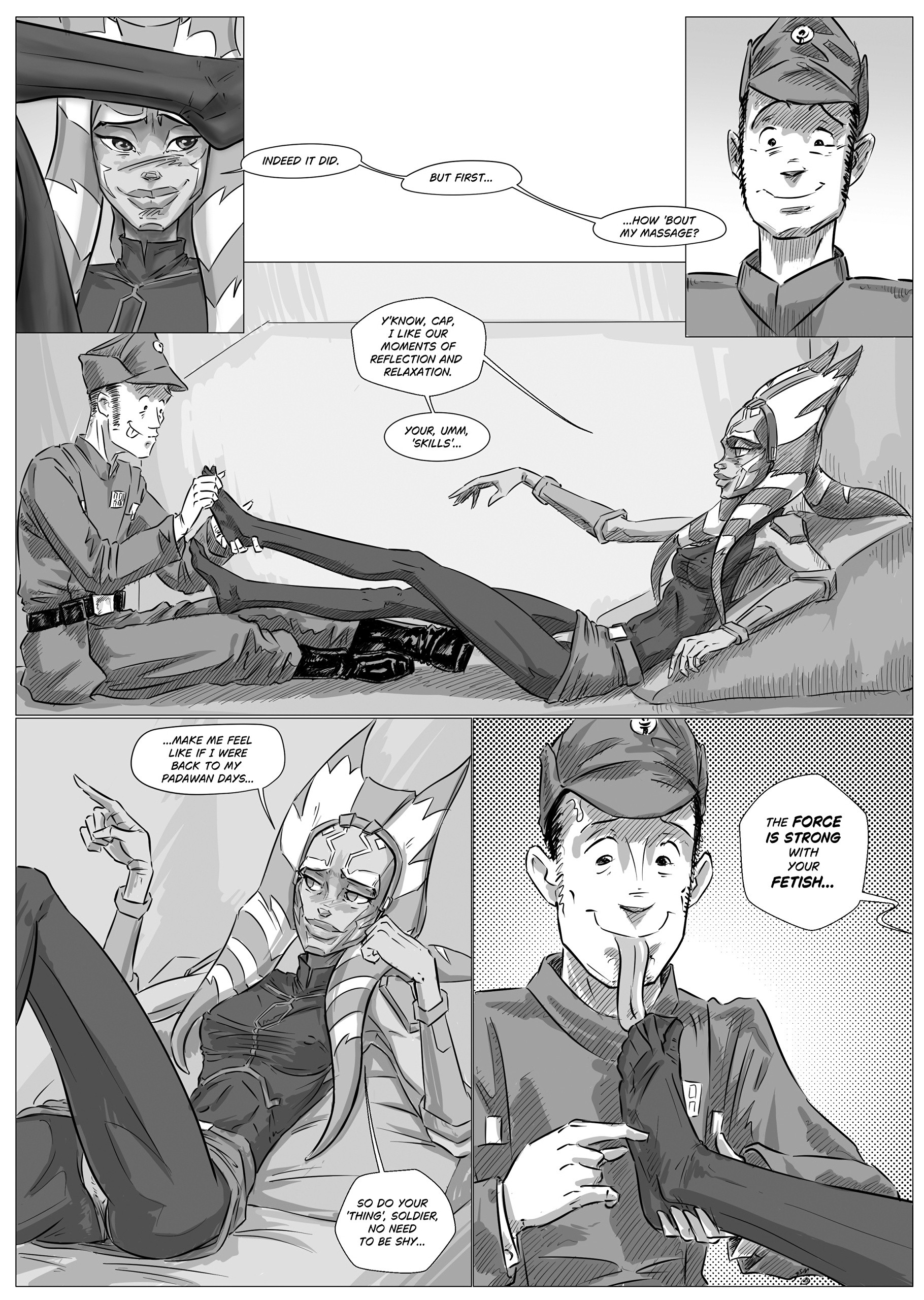 Soldier of Orange - An Ahsoka Story porn comic picture 30