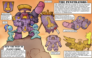 Space King: The Penetrators porn comic picture 1