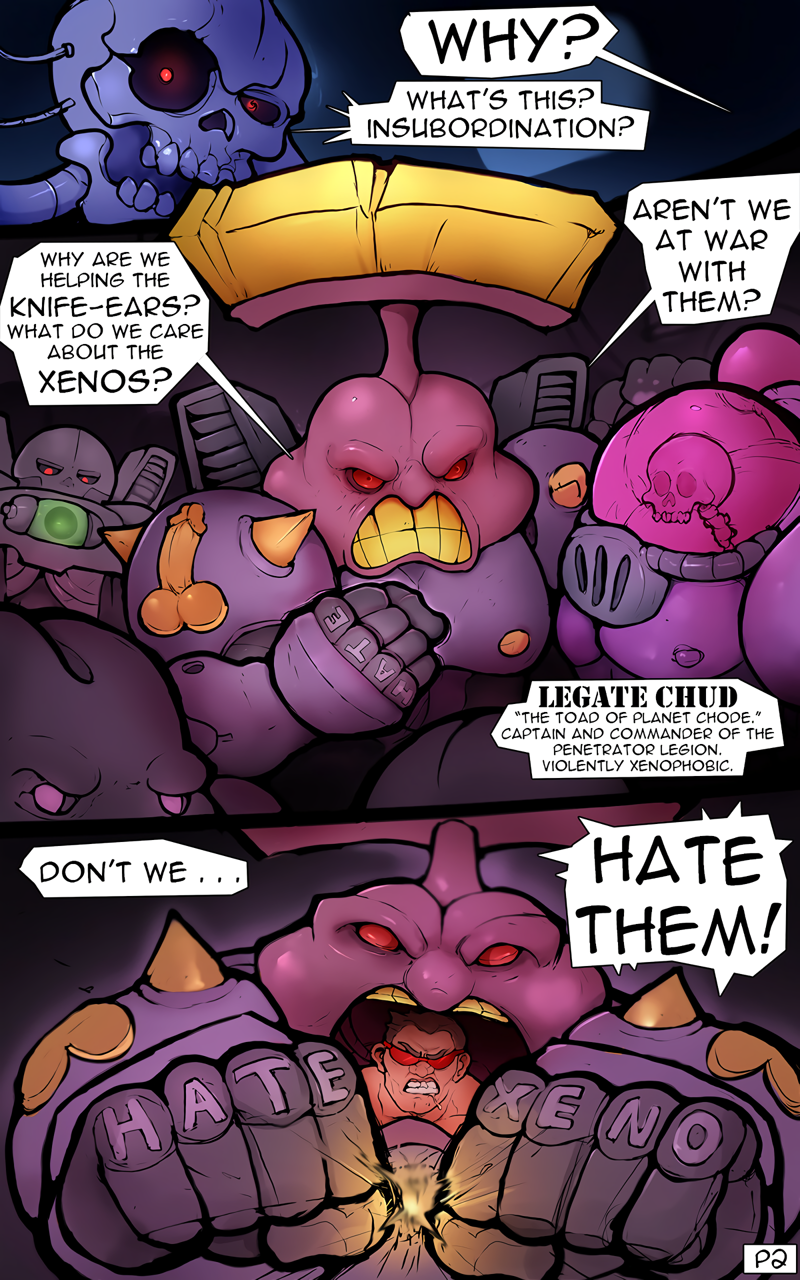 Space King: The Penetrators porn comic picture 3