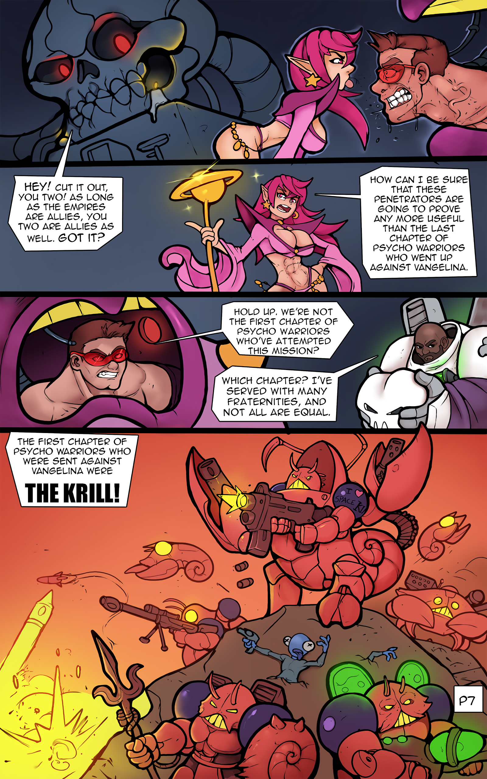 Space King: The Penetrators porn comic picture 8