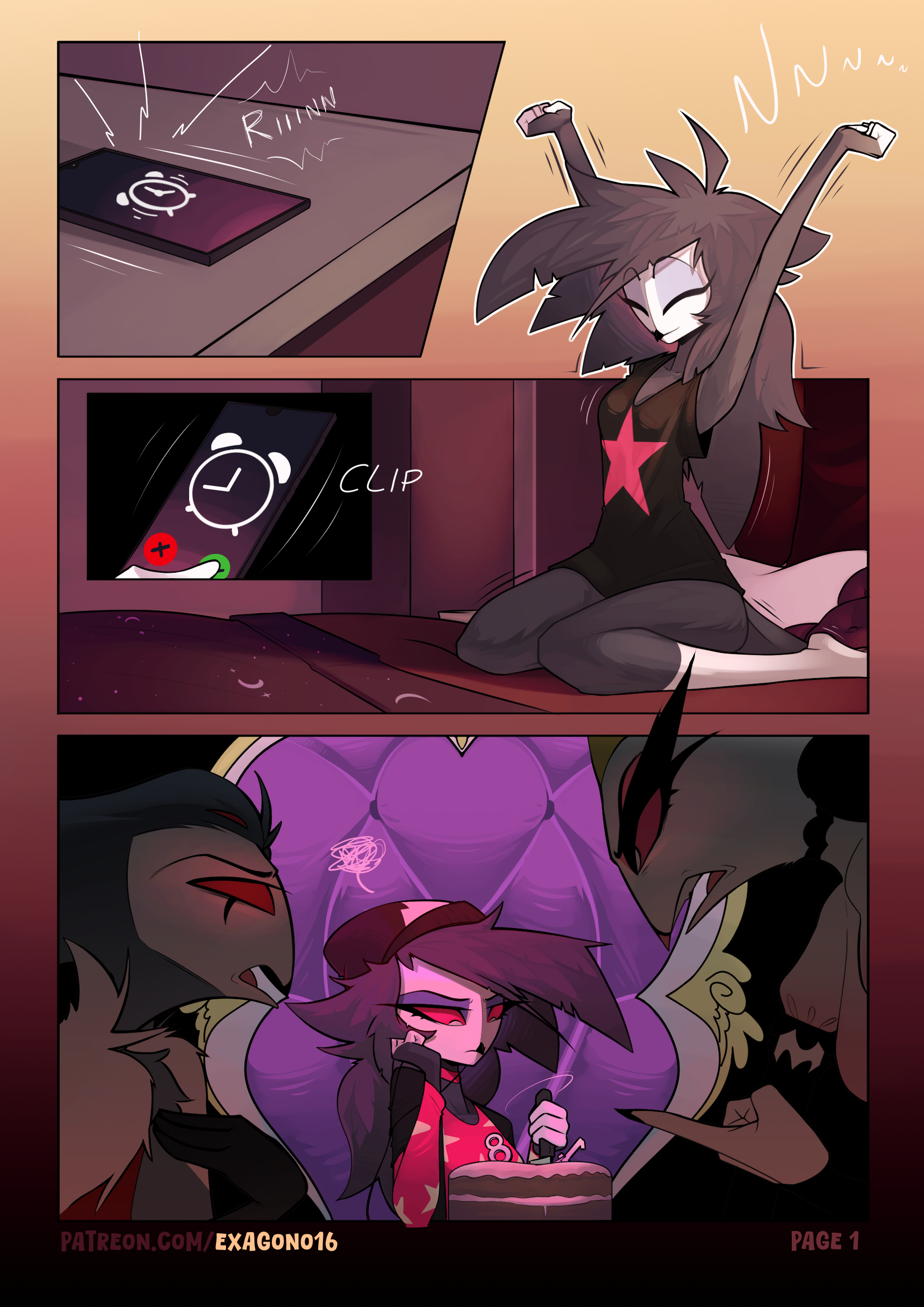 Octavia's birthday Surprise porn comic picture 4