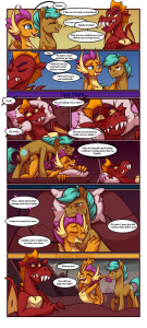 Smolder x OC Comic 3 - Porn Comics porn comic picture 1