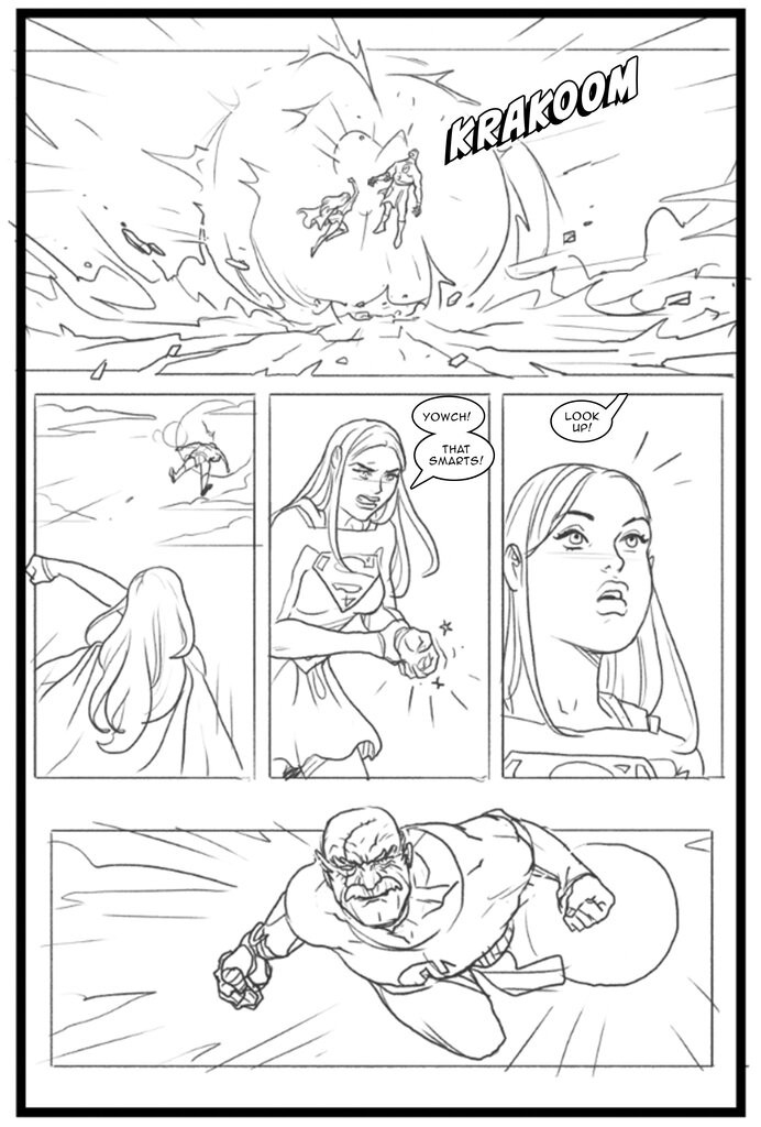 Supergirl vs Conquest - Porn Comics porn comic picture 3