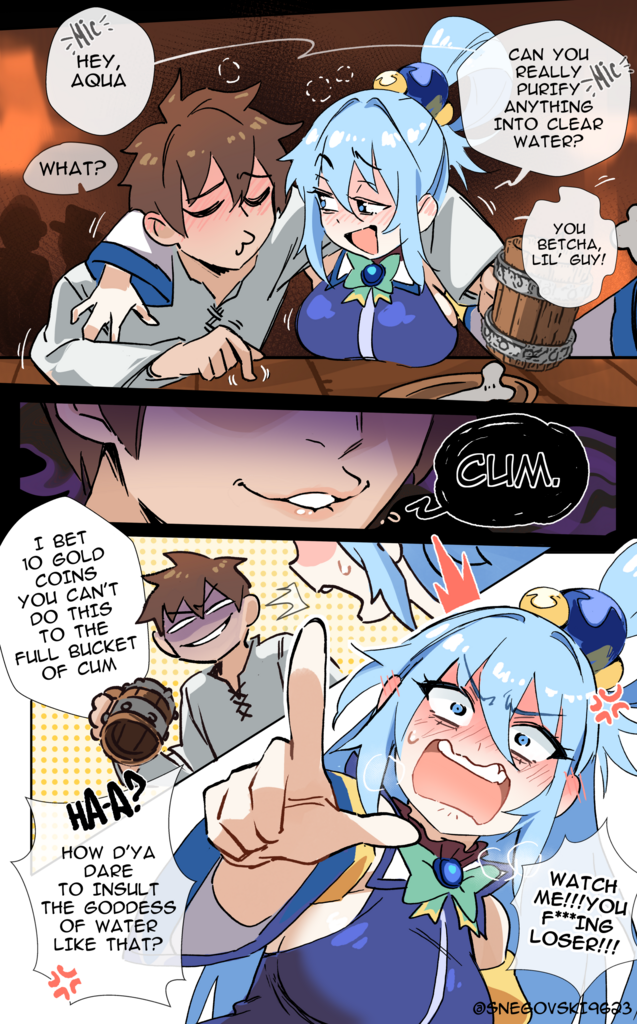 A Bucket of Aqua! porn comic picture 2