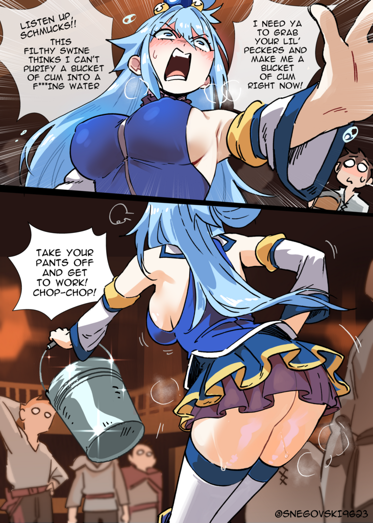 A Bucket of Aqua! porn comic picture 3