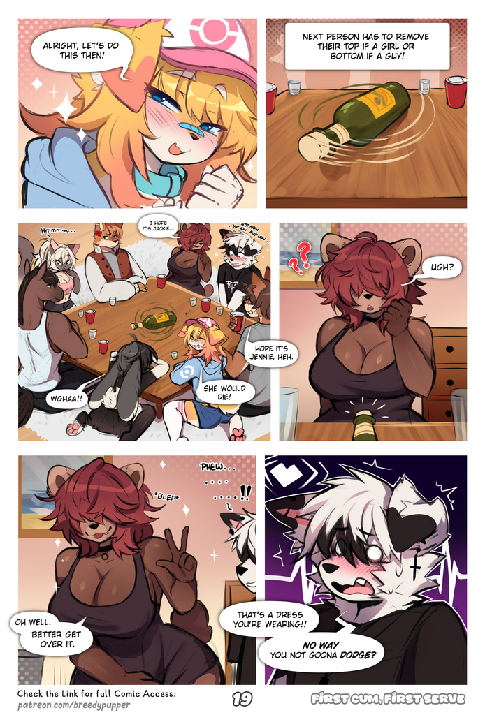 First Cum, First Serve! porn comic picture 20