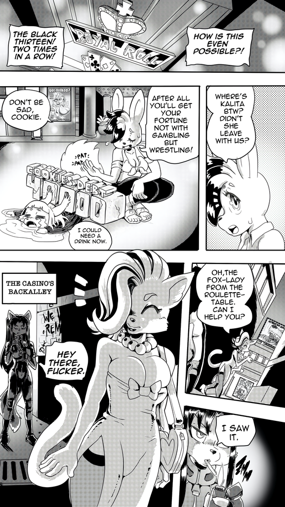 Furry Fight Chronicles 21 - 30 porn comic picture 202