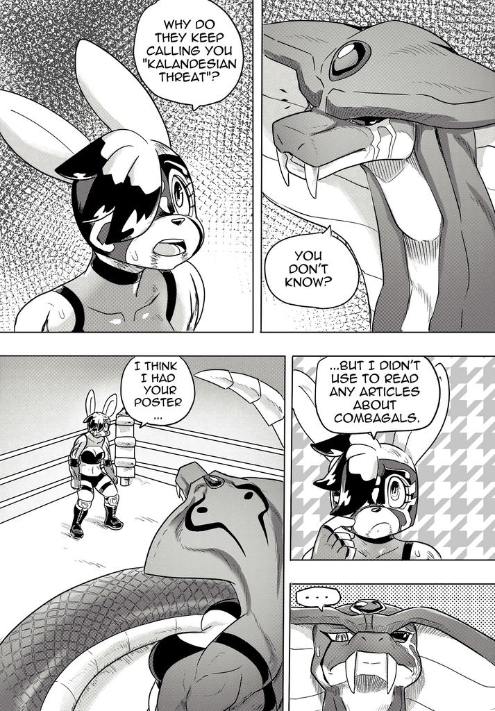 Furry Fight Chronicles 51 - 58 porn comic picture 7