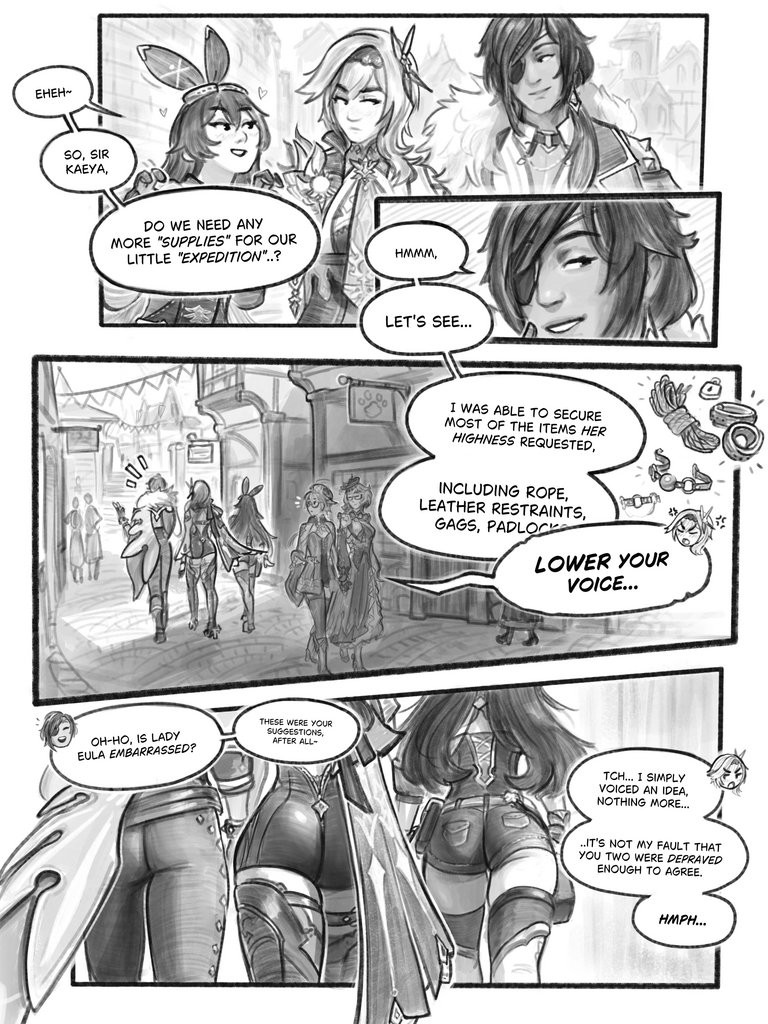 Knighty Night 2 porn comic picture 9