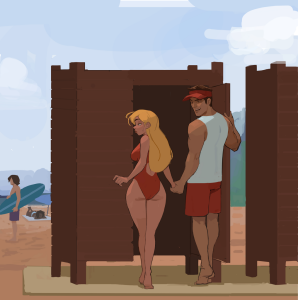 Lifeguard porn comic picture 1