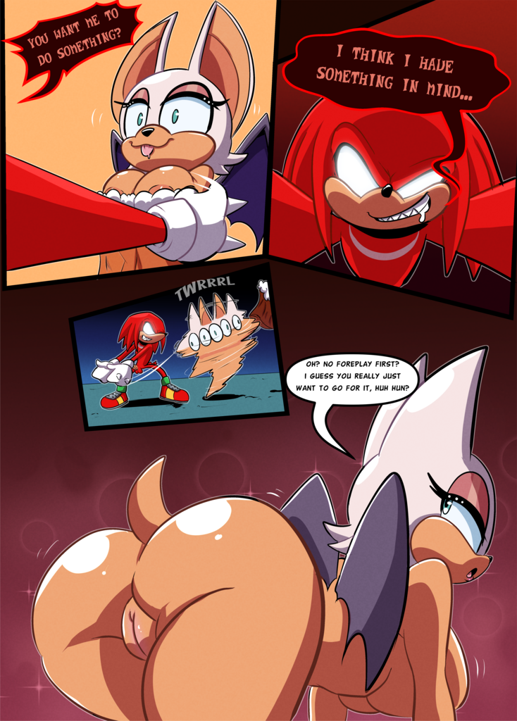 Rouge and Knuckles Hentai Comic! porn comic picture 5