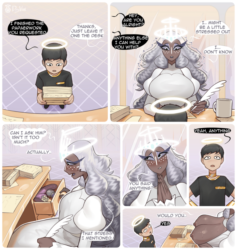 Sera's Personal Assistant porn comic picture 1