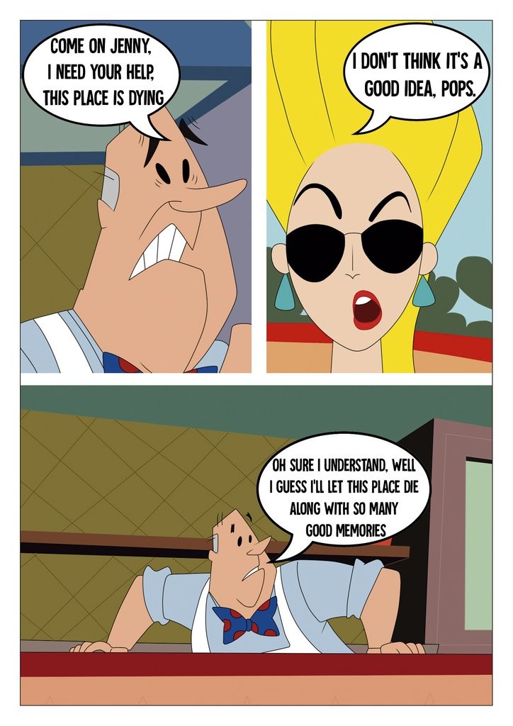 A Star is Born - Johnny Bravo porn comic picture 14