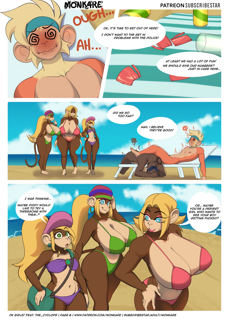 DK Girls! porn comic picture 6