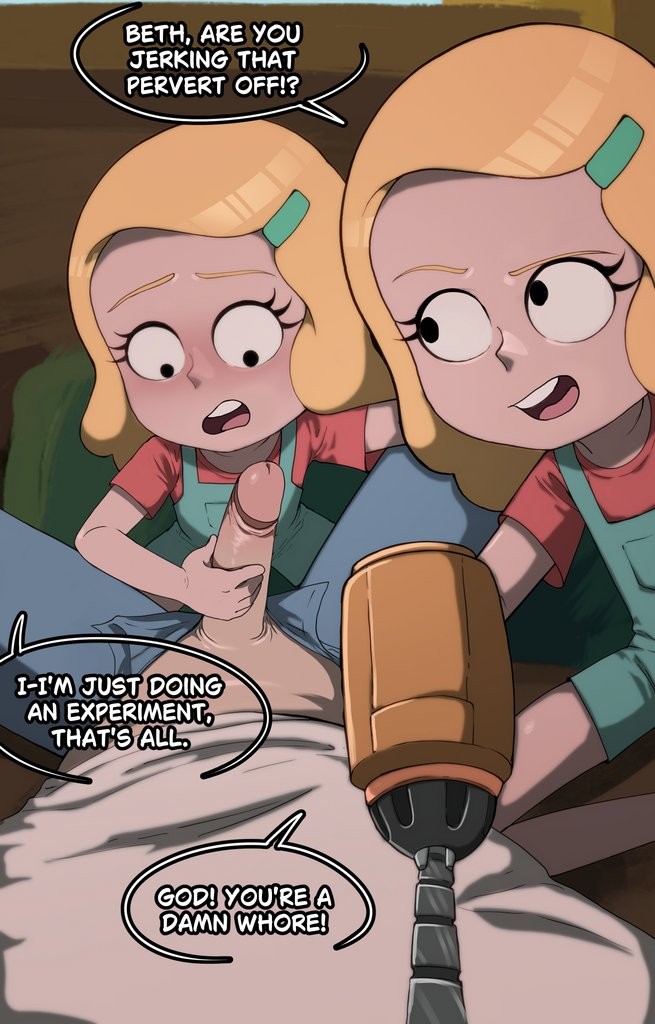 Double Beth porn comic picture 9