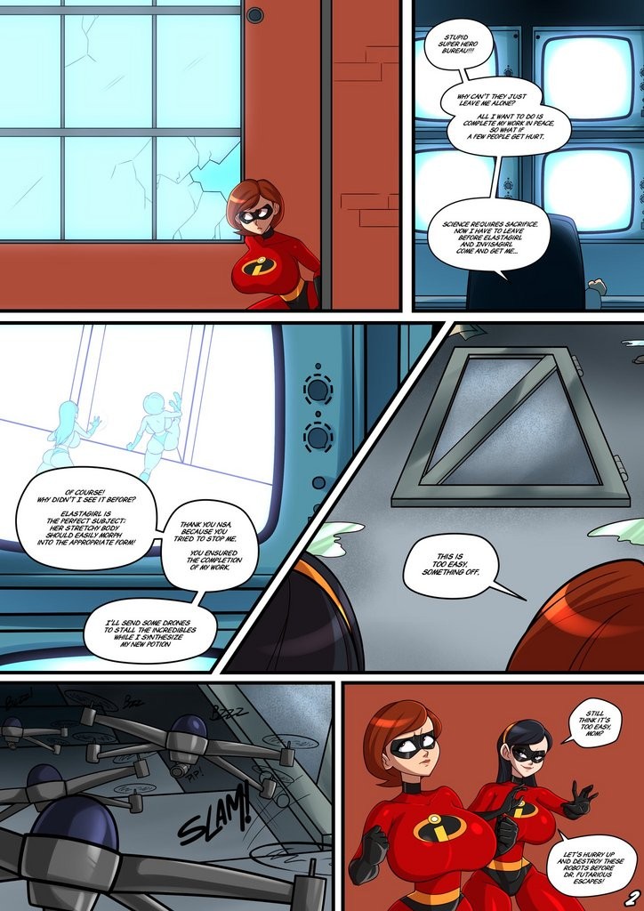 Incestibles: Helen's Stretchy Situation porn comic picture 3