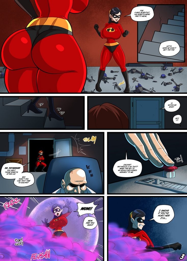 Incestibles: Helen's Stretchy Situation porn comic picture 4