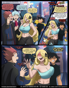 Kanto's New Champion porn comic picture 1