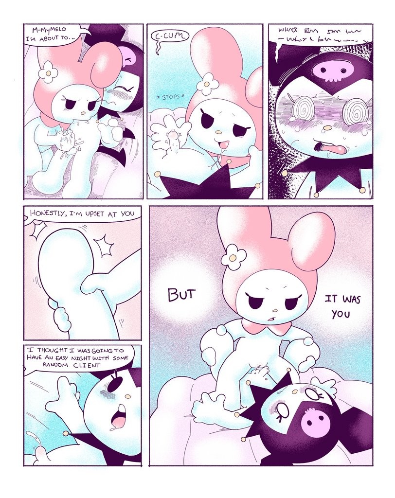 Kuromi on Soapland porn comic picture 14