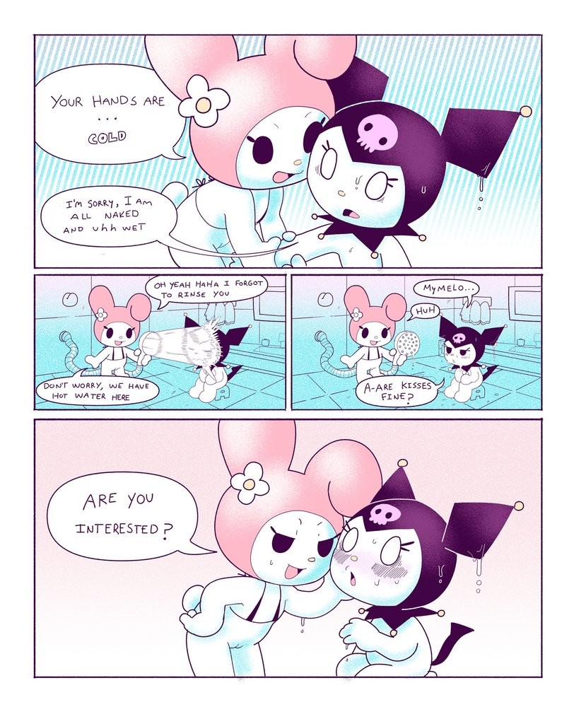 Kuromi on Soapland porn comic picture 9